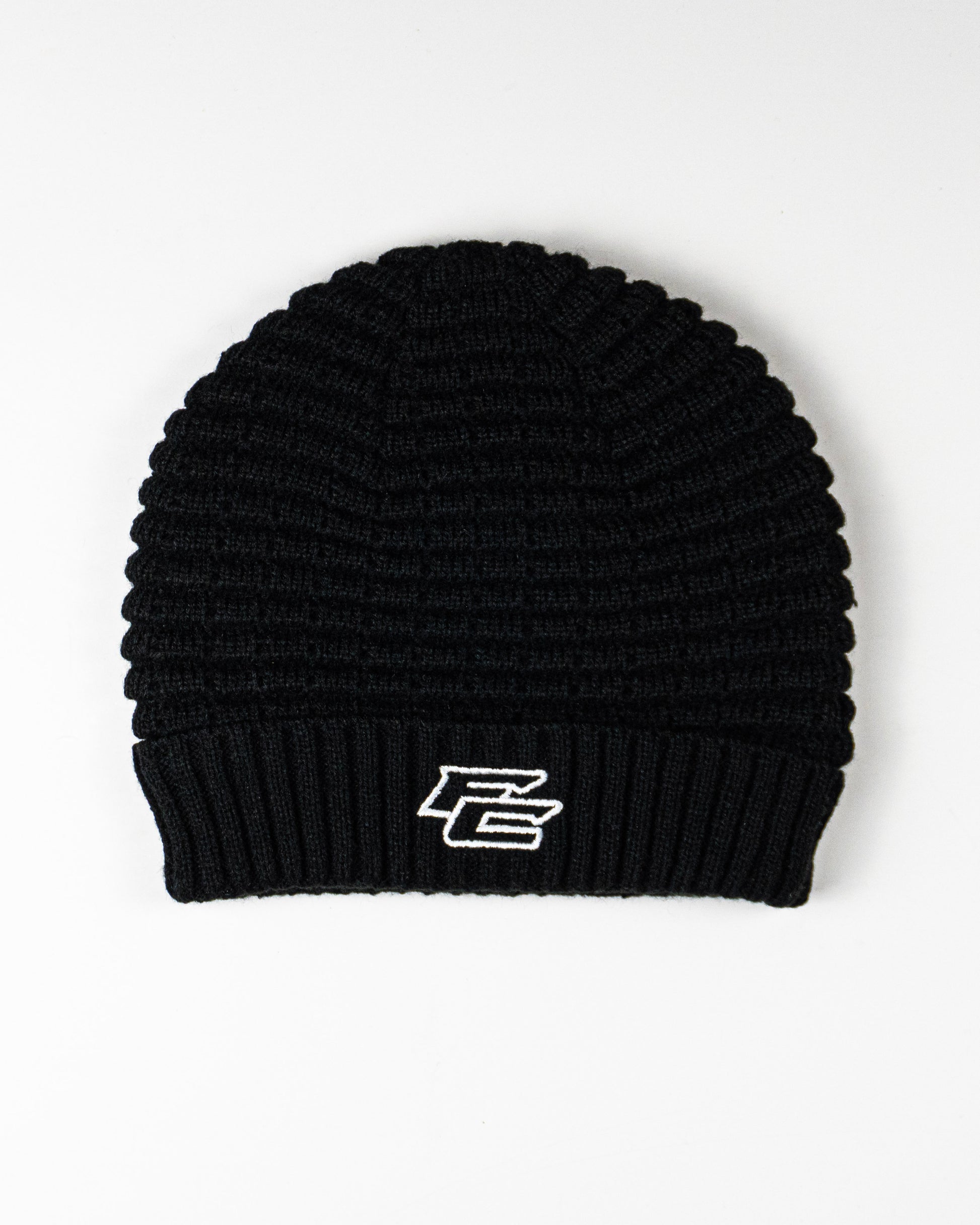 Ribbed Beanie (Black)