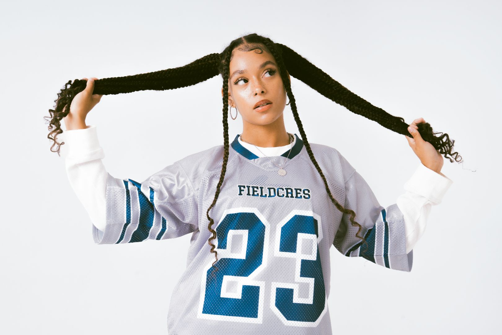 "Silver Steel" Football Jersey