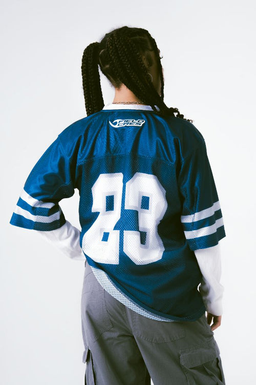 "Nightfall Blue" Football Jersey