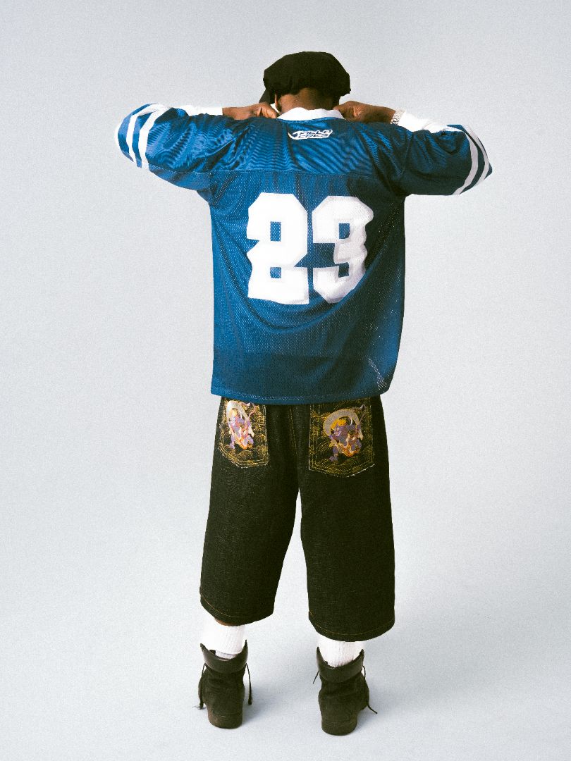 "Nightfall Blue" Football Jersey