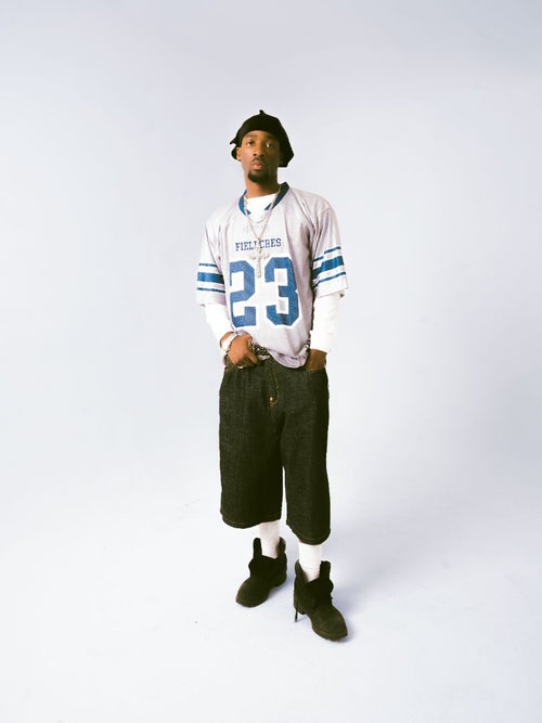 "Silver Steel" Football Jersey