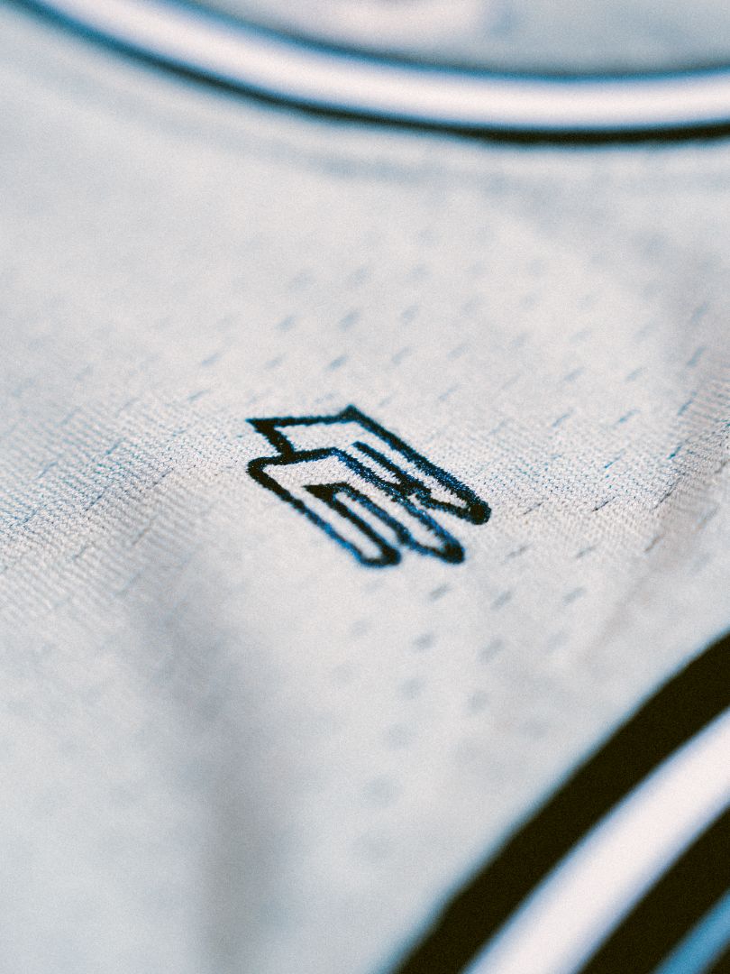 "Silver Steel" Basketball Jersey