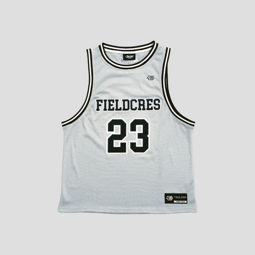 "Silver Steel" Basketball Jersey